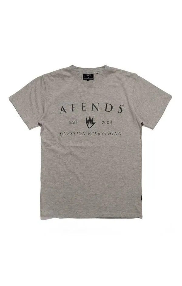 Afends Mens Broken - Logo Slim Tee