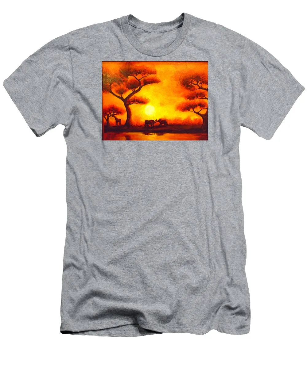 African Sunset  - T-Shirt