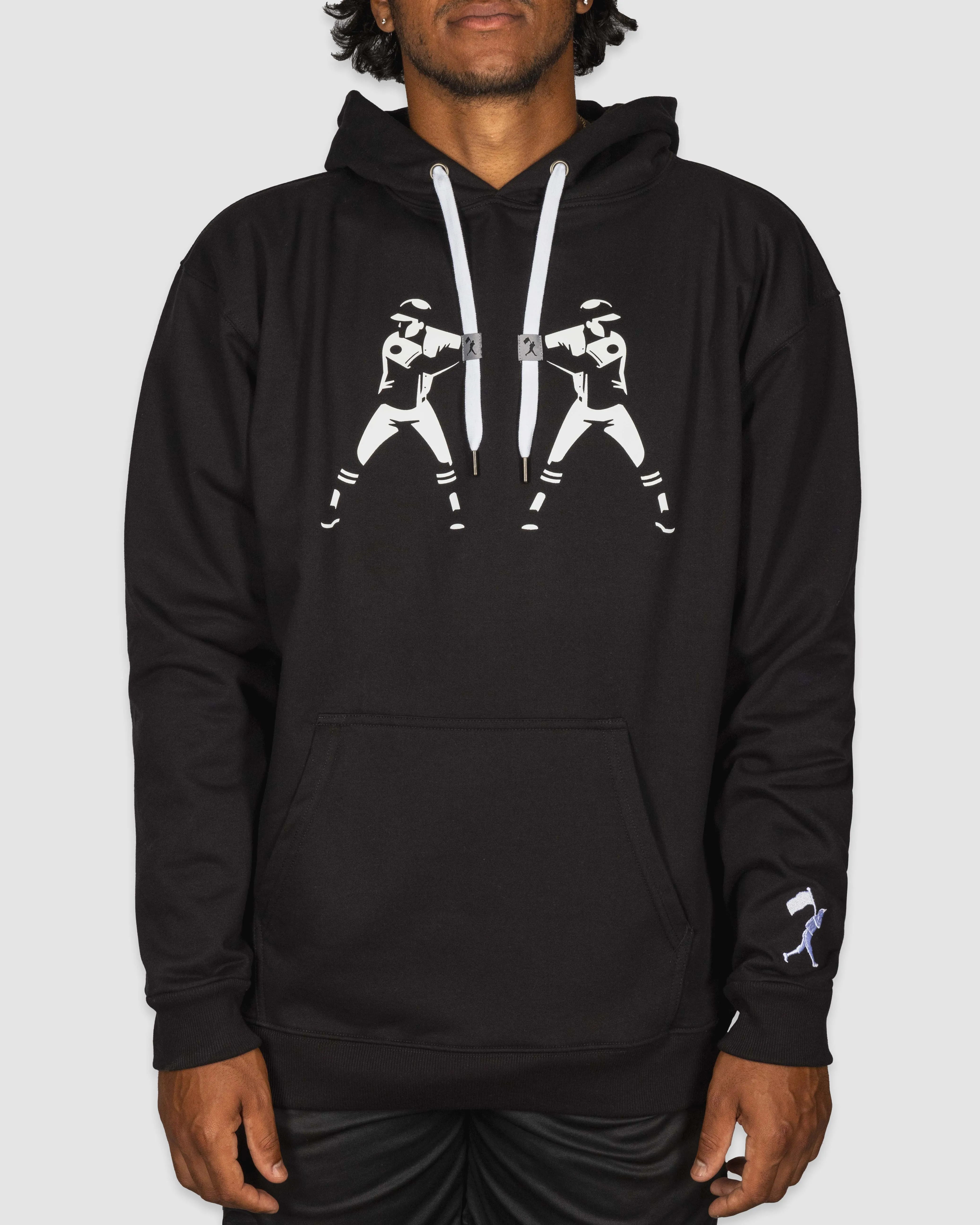 Back to Back Jacks Hoodie - Black