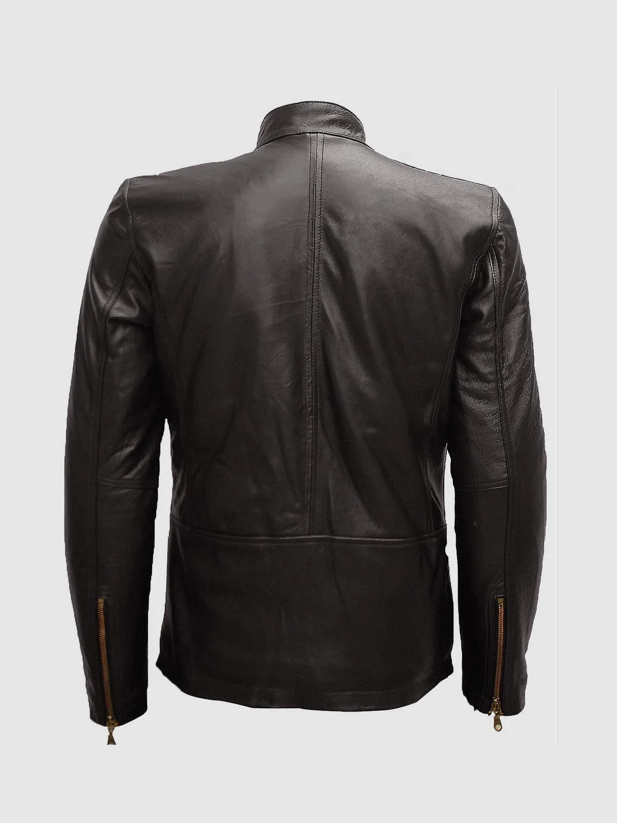 Dark Brown Leather Jacket