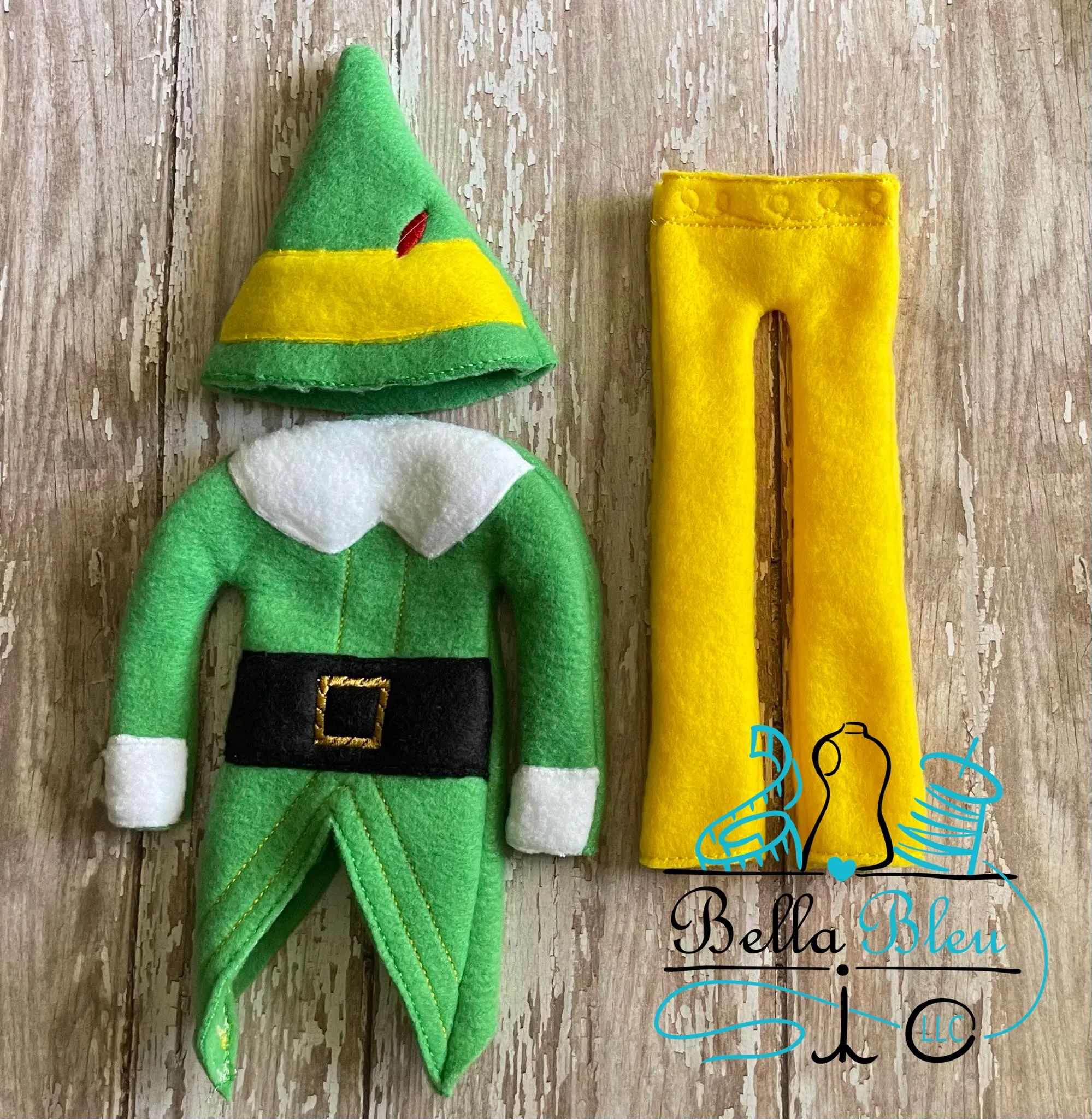 Elf Costume ITH Jacket Pants Hat