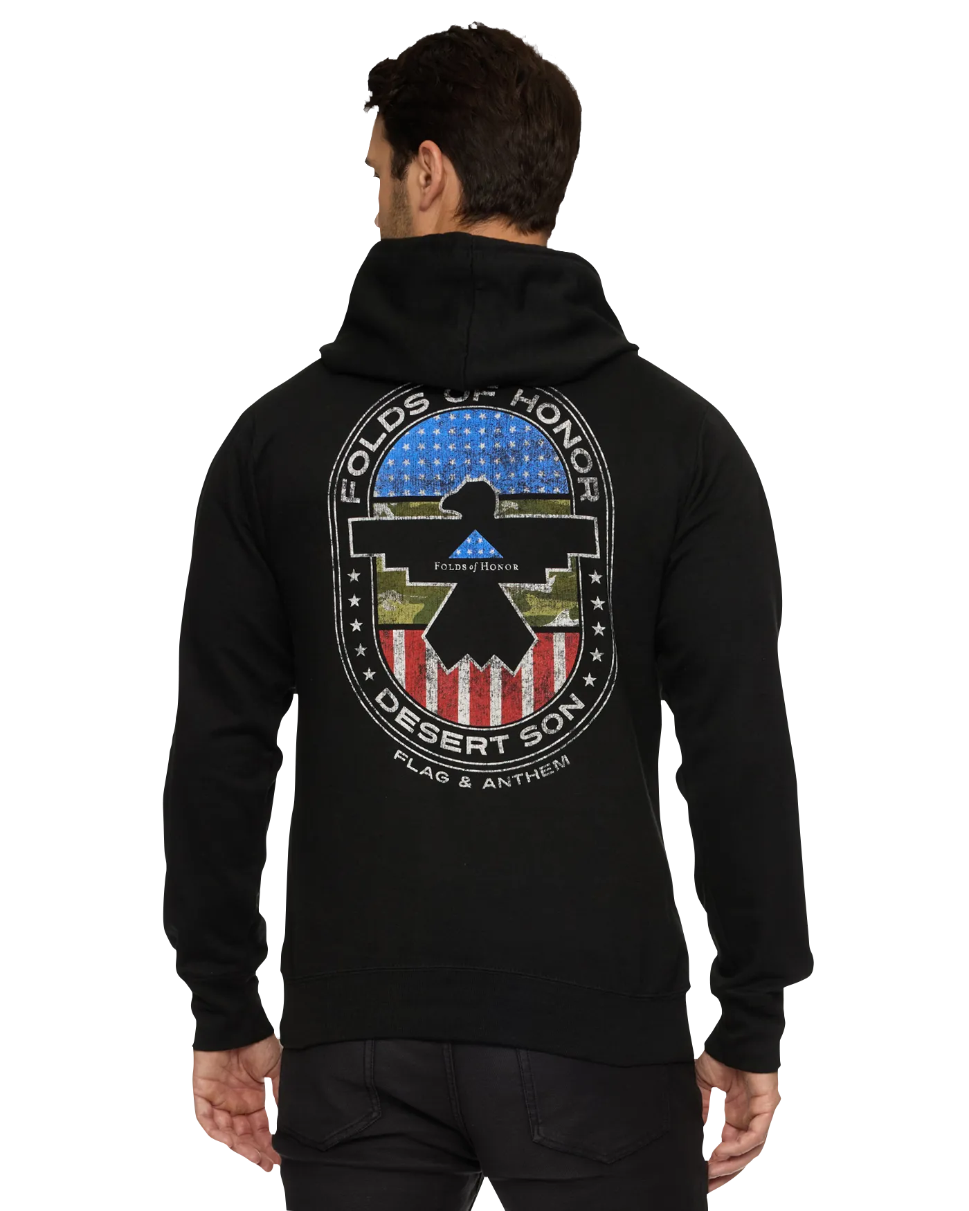 FOLDS OF HONOR CAMO RISER HOODIE 2024