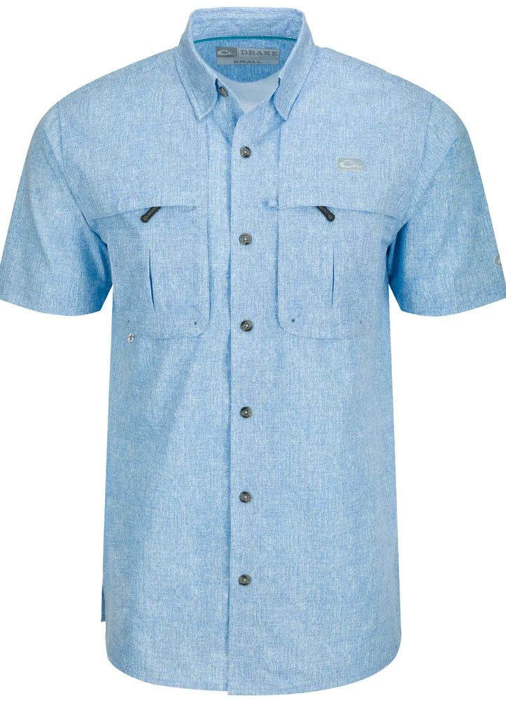 Heritage Heather S/S in Marina Blue by Drake