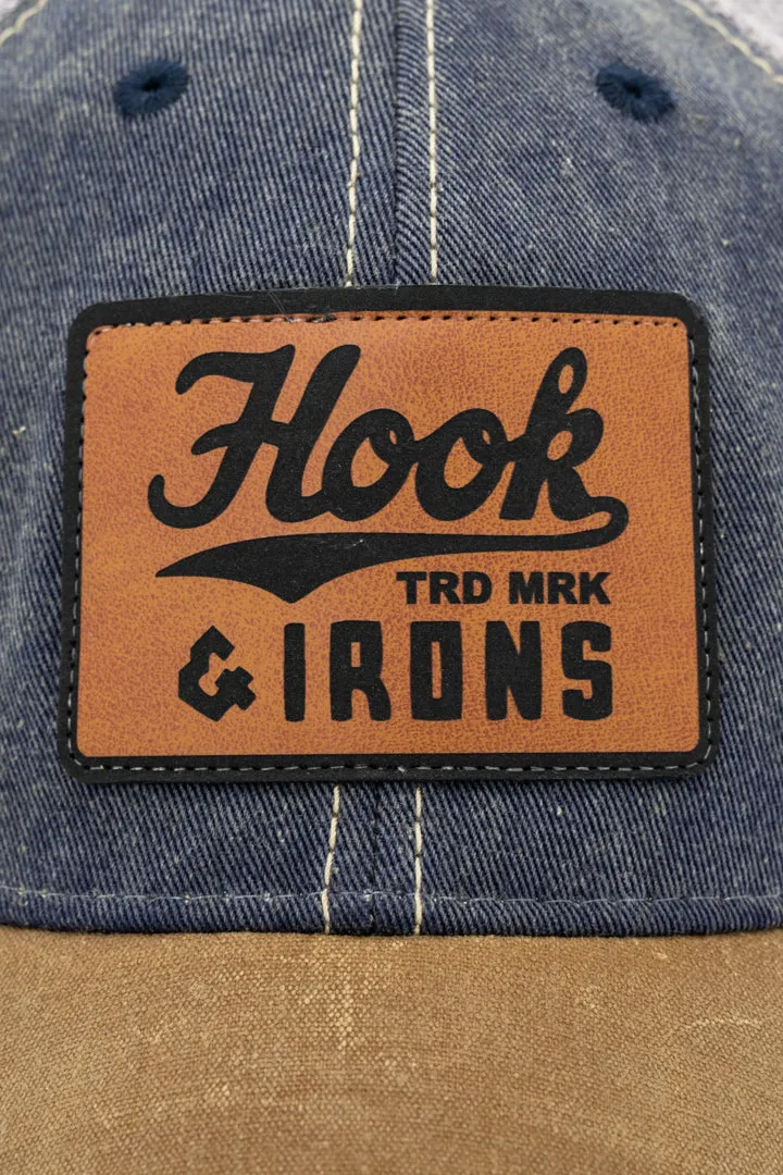 Hook Trucker - Denim and Waxed Canvas