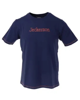 Jeckerson Logo T-Shirt for Men - Navy Blue