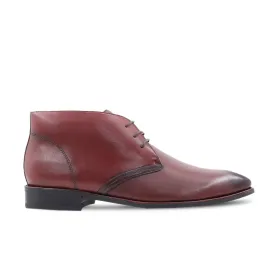 kosei - Men's Reddish Brown Calf Leather Chukka Boot