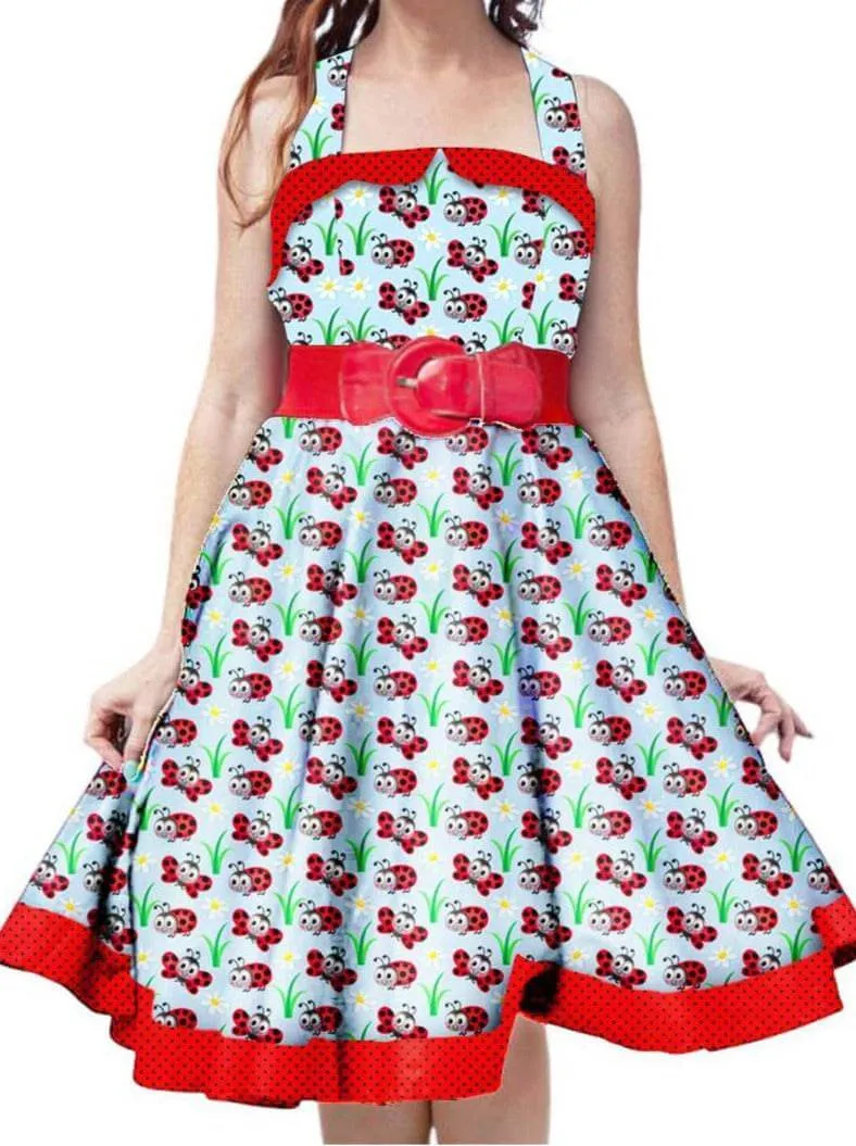 Ladybugs Rockabilly Swing Dresses