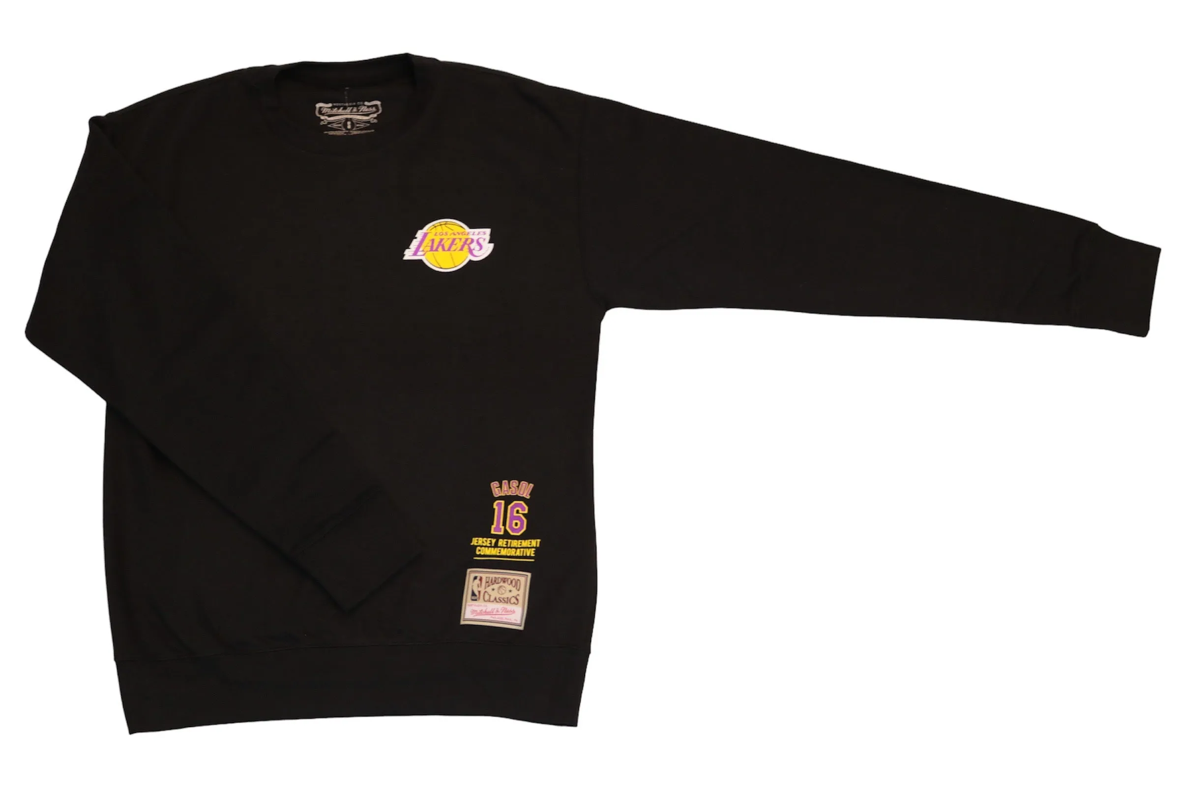 Lakers Gasol Portrait Fleece Crewneck