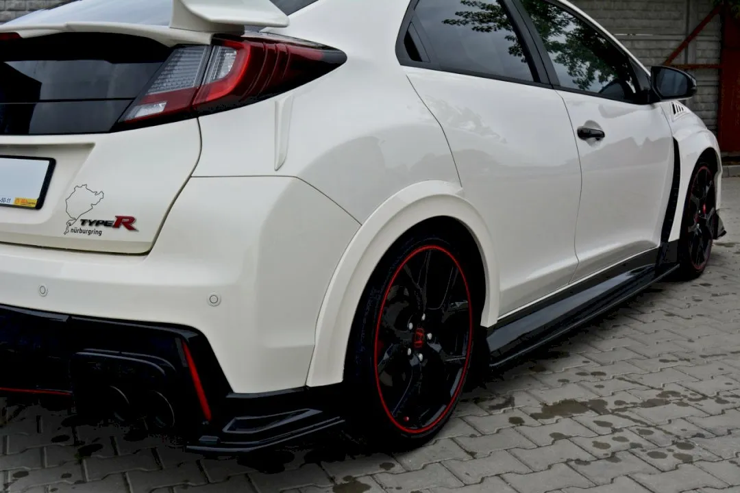 Maxton Design - SIDE SKIRTS DIFFUSERS HONDA CIVIC IX TYPE R (2015-2017)