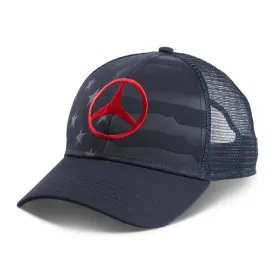 Mercedes-Benz Stars and Stripes Mesh Back Cap