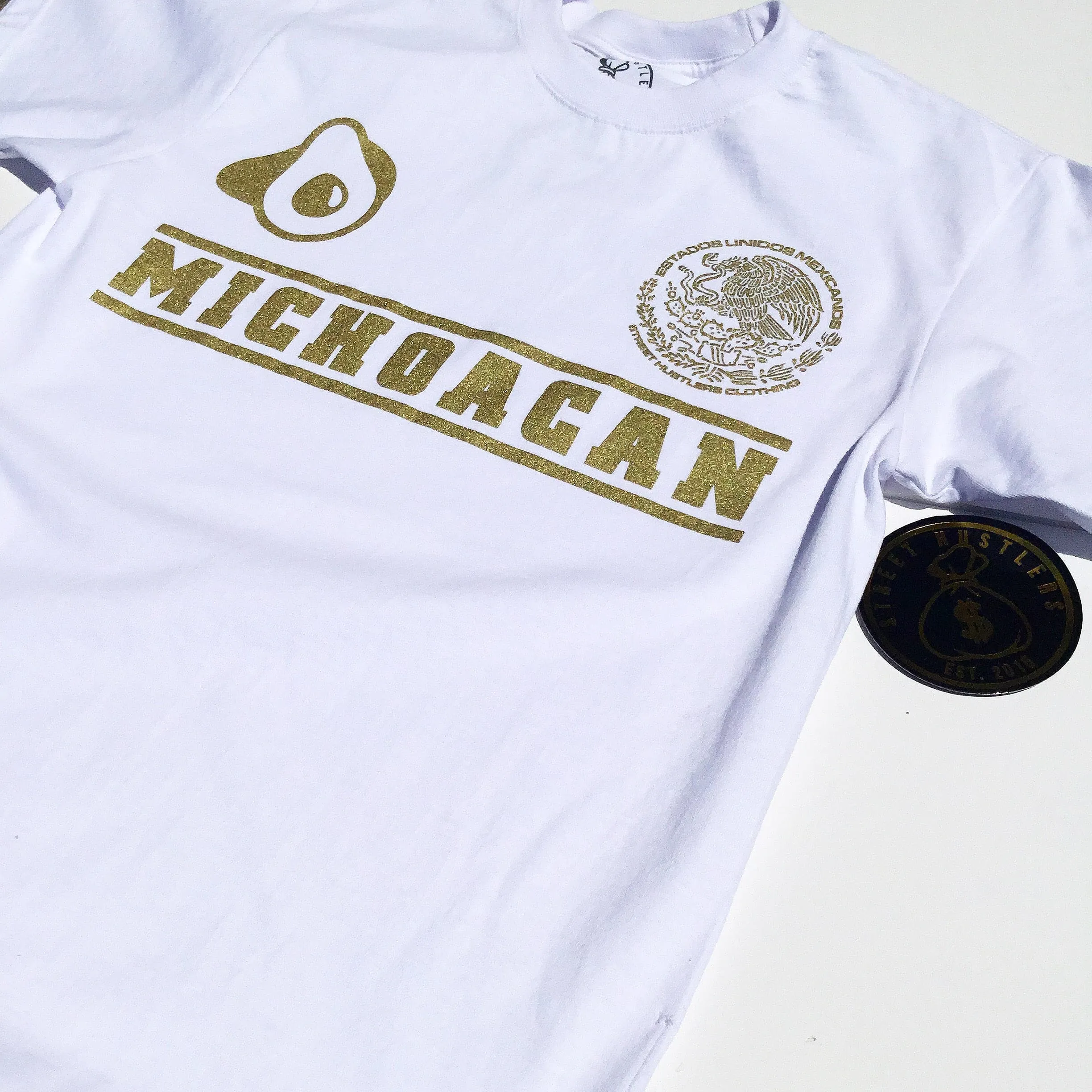 MICHOACÁN WHITE CLASSIC T-SHIRT