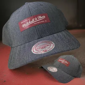 *Mitchell & Ness* curved beak snapback hat (Grey)