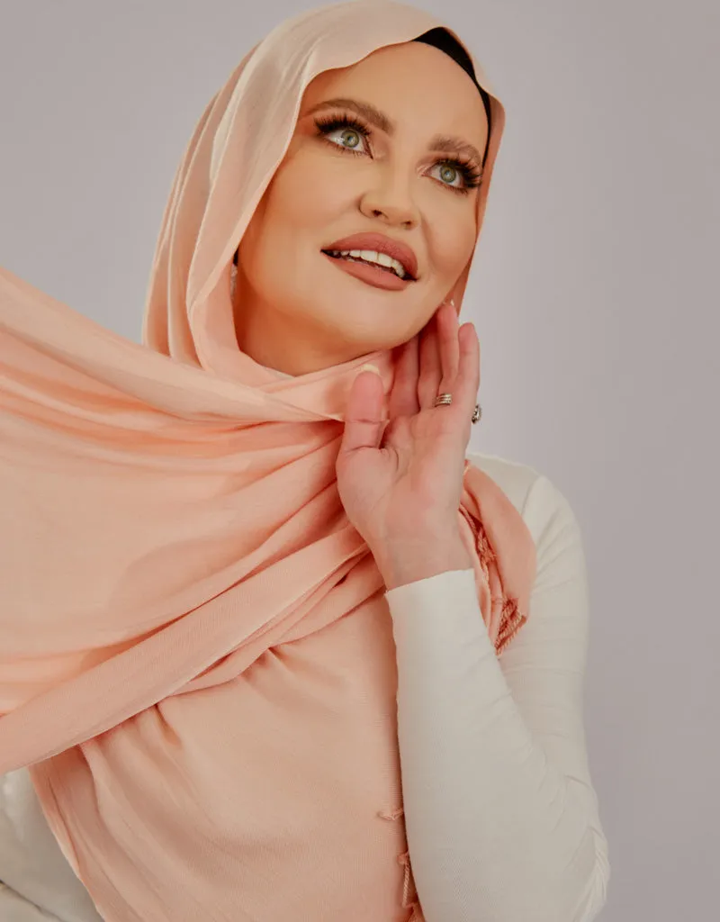 Modelle Twisted Scarves - Shades of Pink