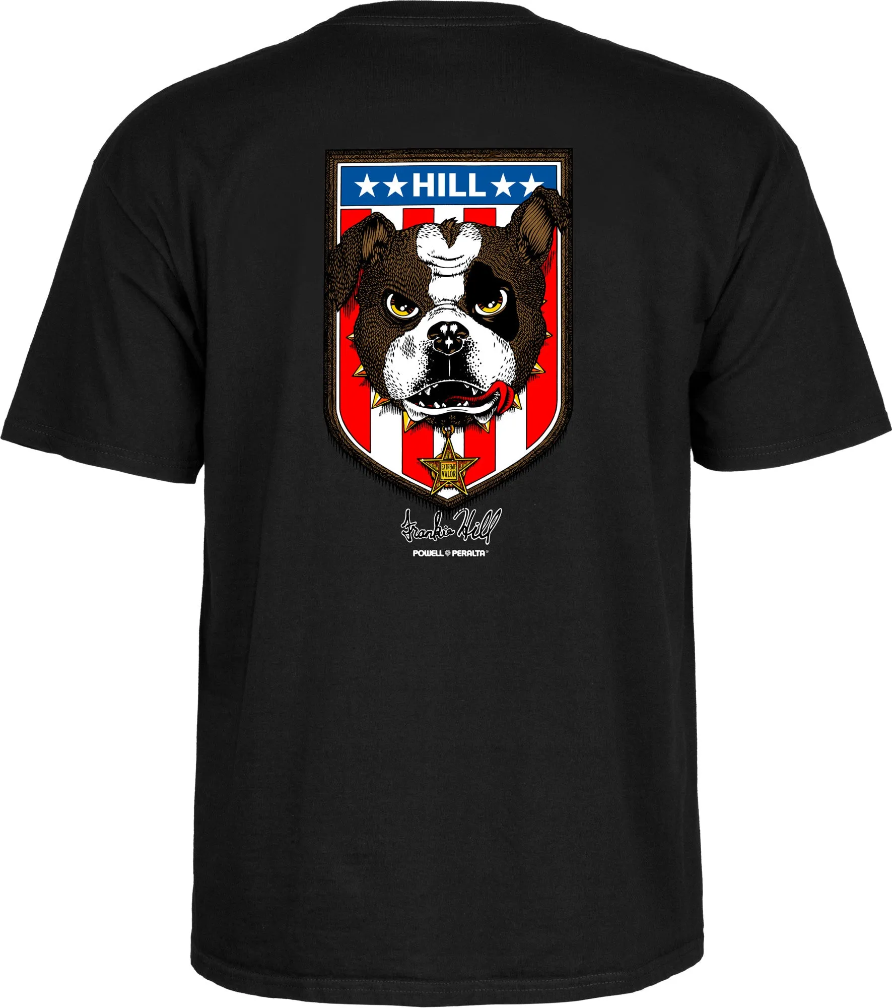 Powell Peralta Hill Bulldog T-shirt - Black