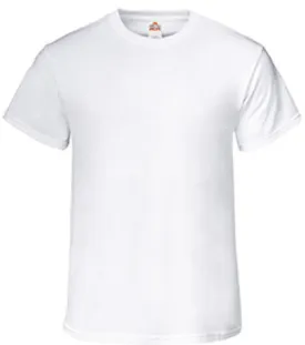 "aaa" men's 100% cotton jersey white t-shirt 2xl Case of 72