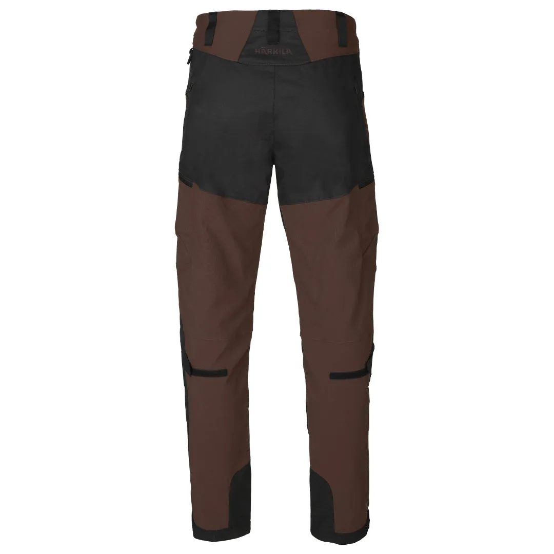 Ragnar Trousers - Burgundy/Black by Harkila