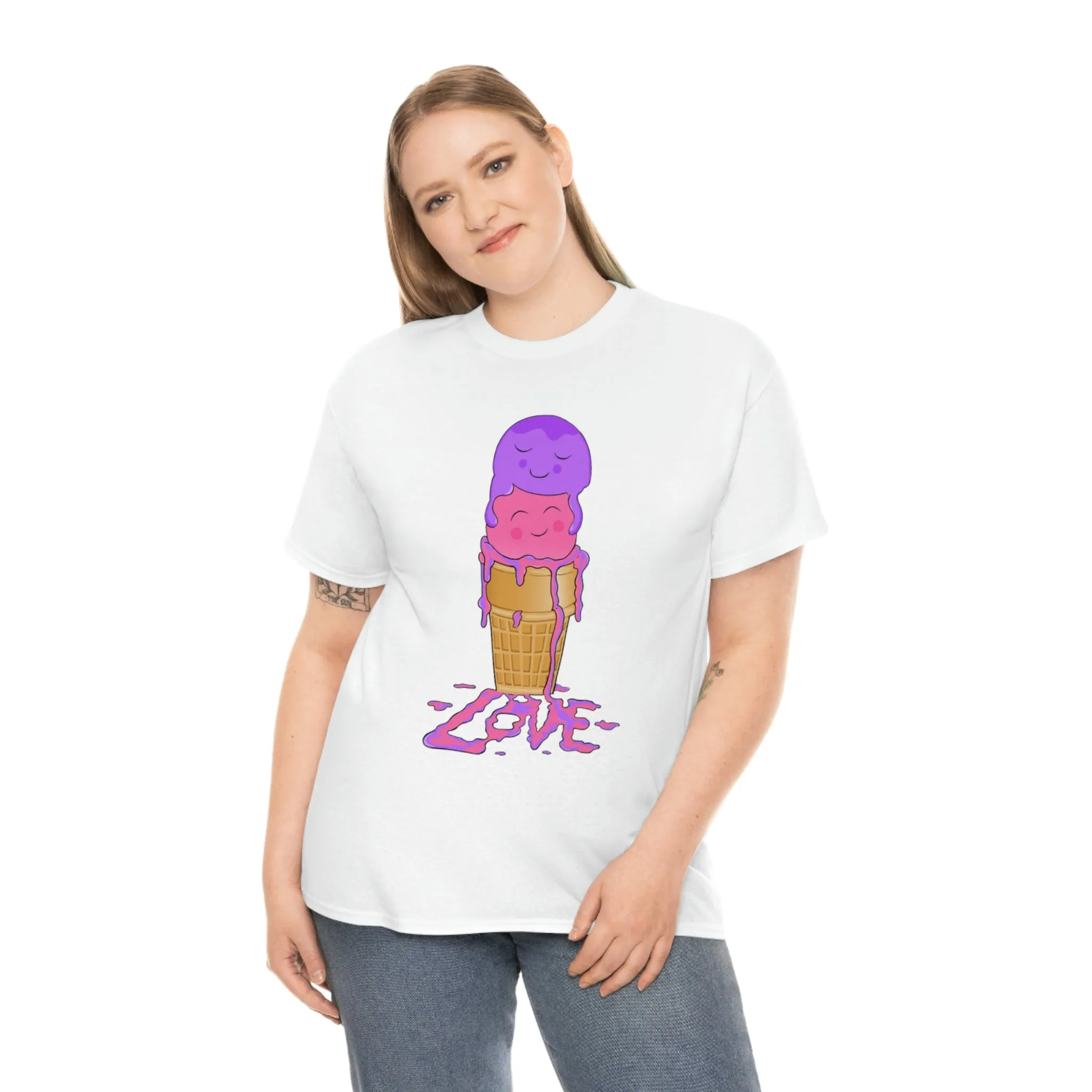 Scoops of Love Unisex Heavy Cotton Tee