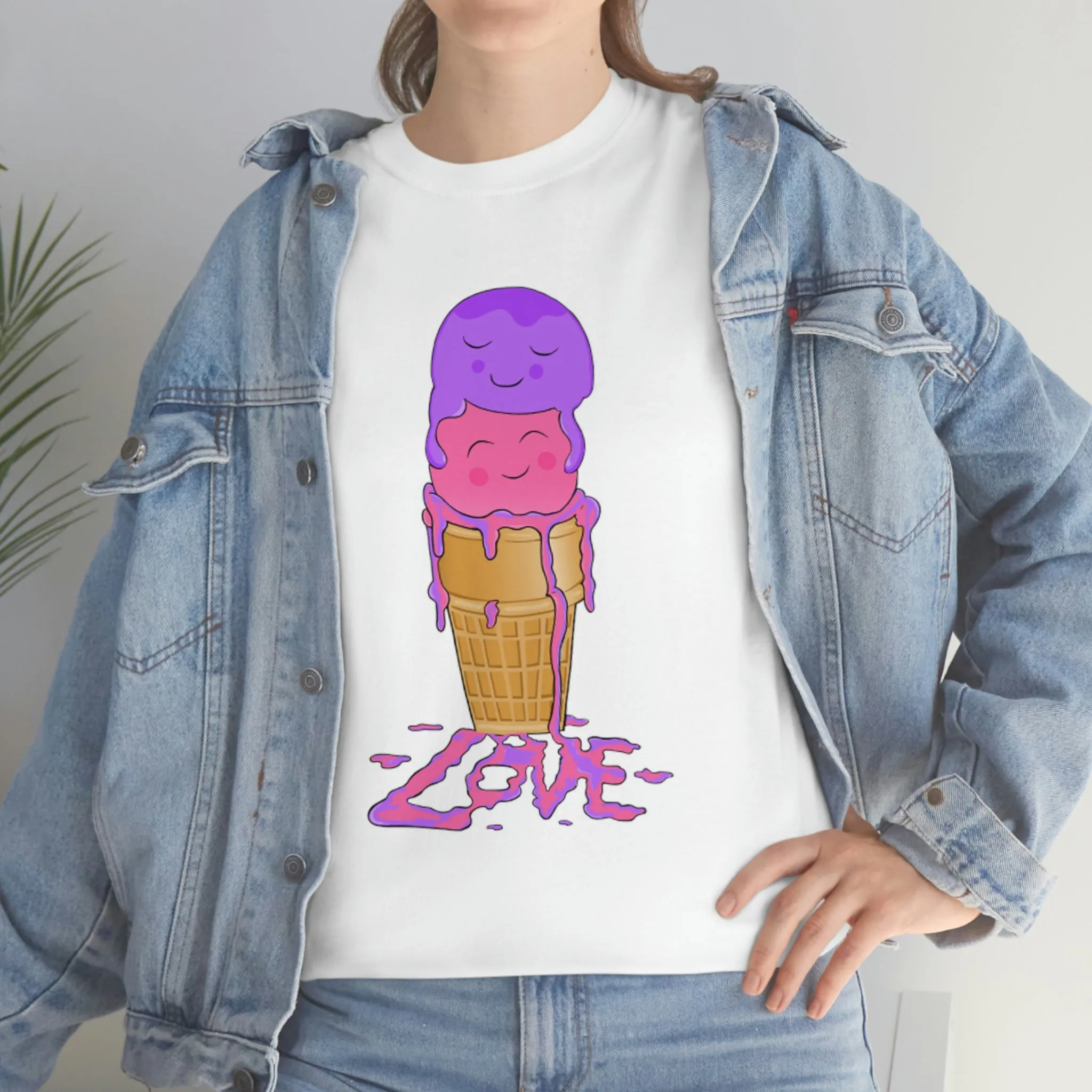 Scoops of Love Unisex Heavy Cotton Tee