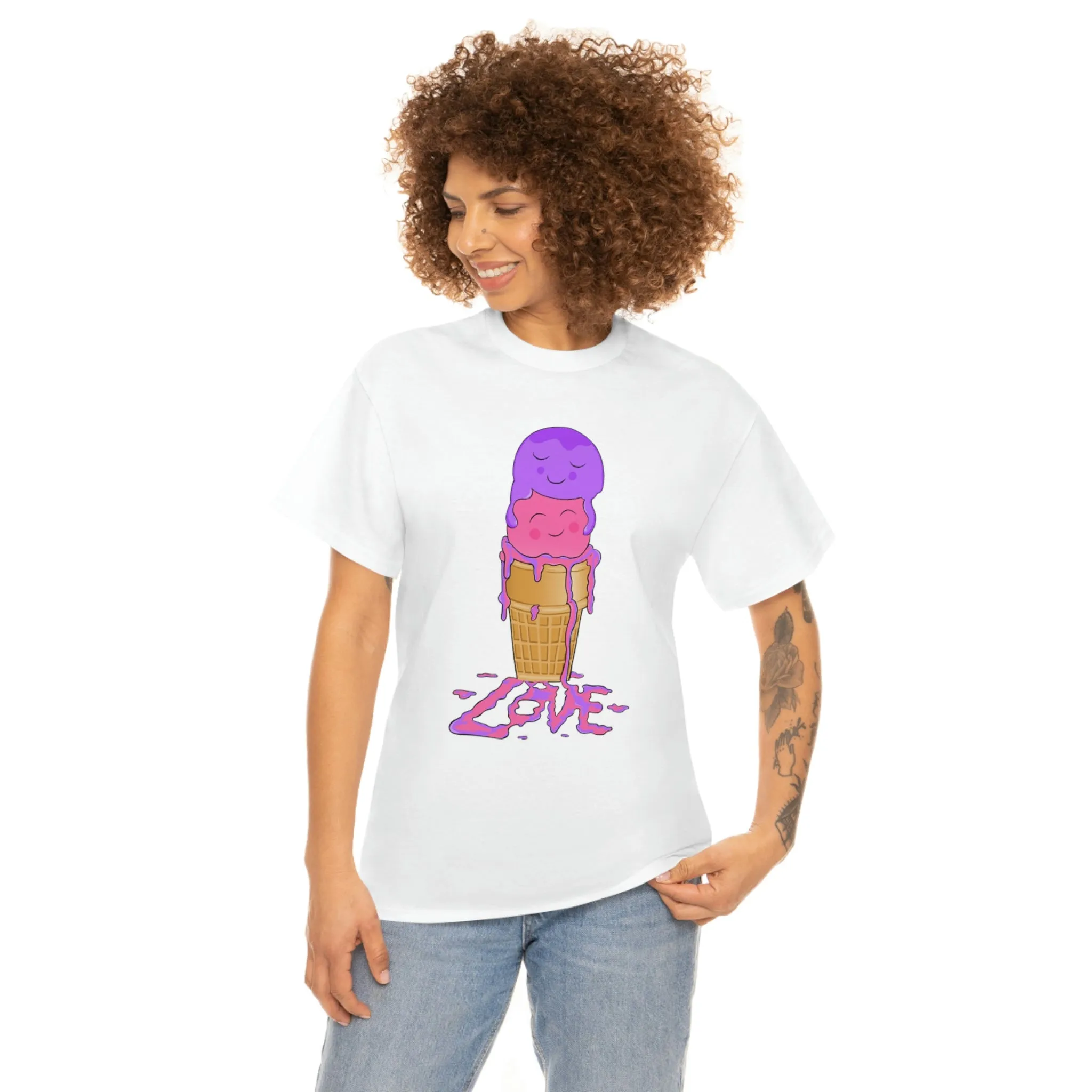 Scoops of Love Unisex Heavy Cotton Tee