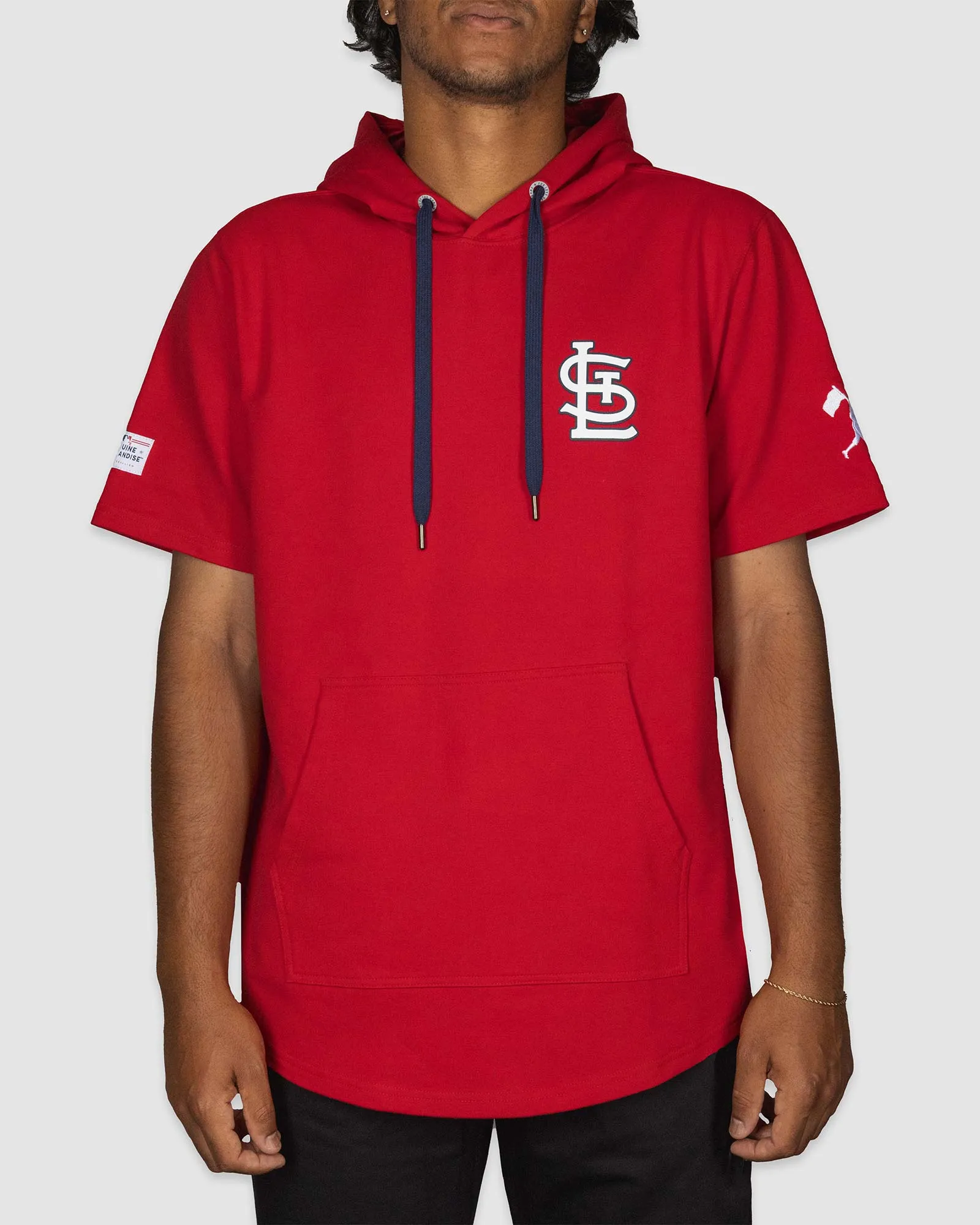 Short Sleeve Hoodie - St. Louis Cardinals