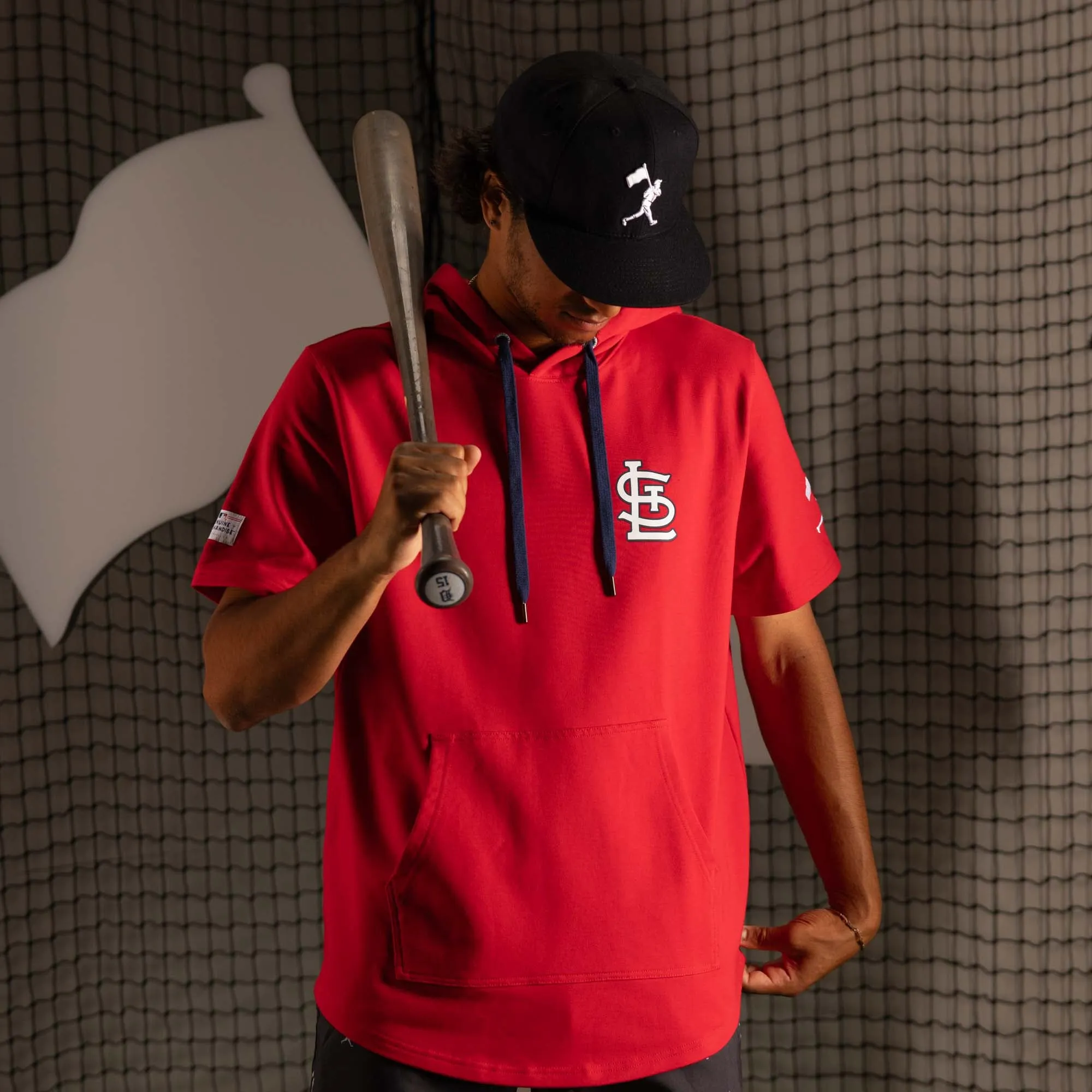 Short Sleeve Hoodie - St. Louis Cardinals