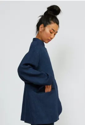 Shosh Indigo Oversized Jacket