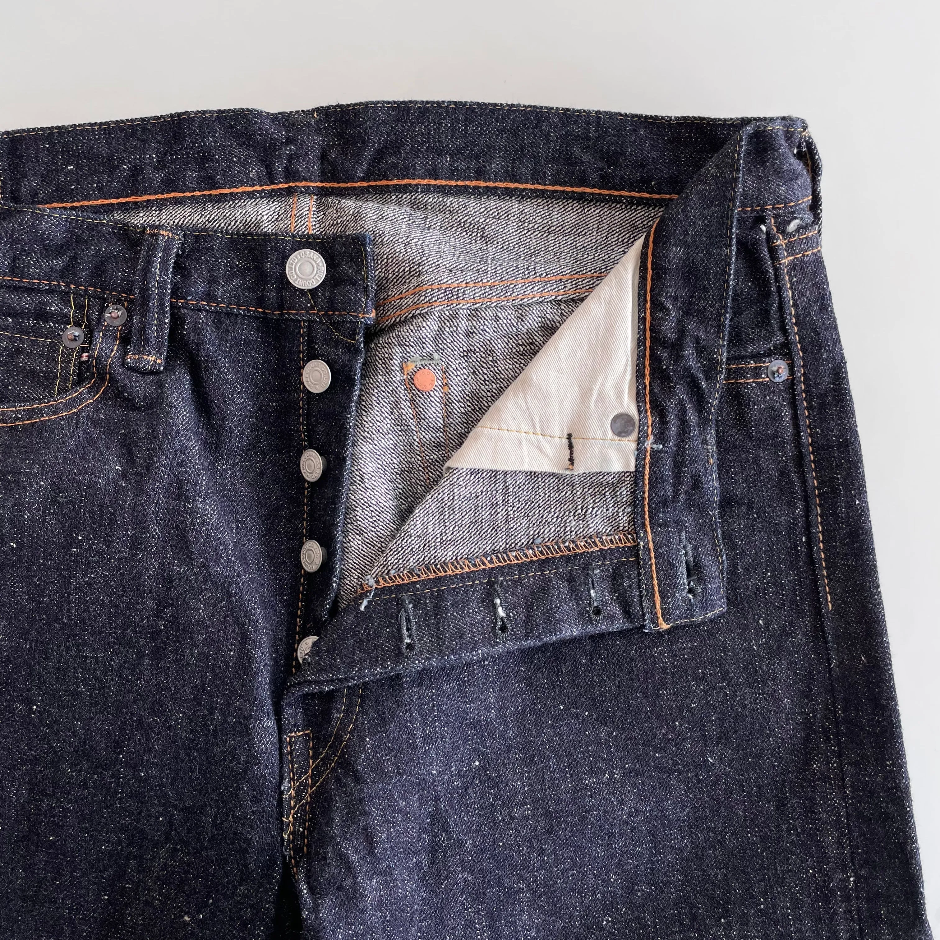 Slim Straight 15.5oz Super Rough Selvedge Denim - OW - 1108SR