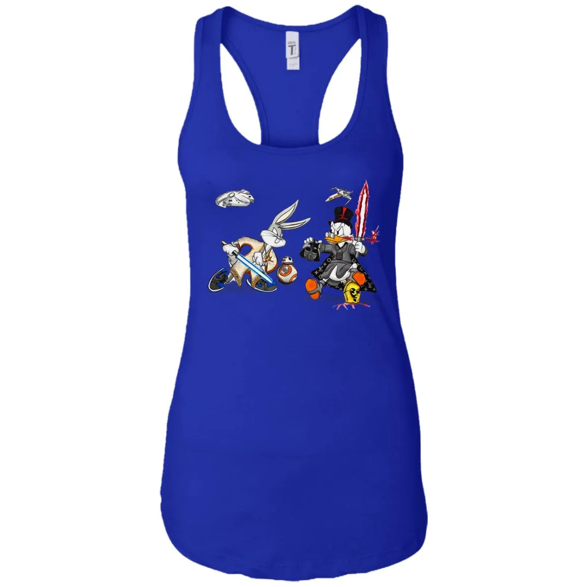 Star Wars T-shirts Rabbit Vs Duck Donald Funny Women Tank Top