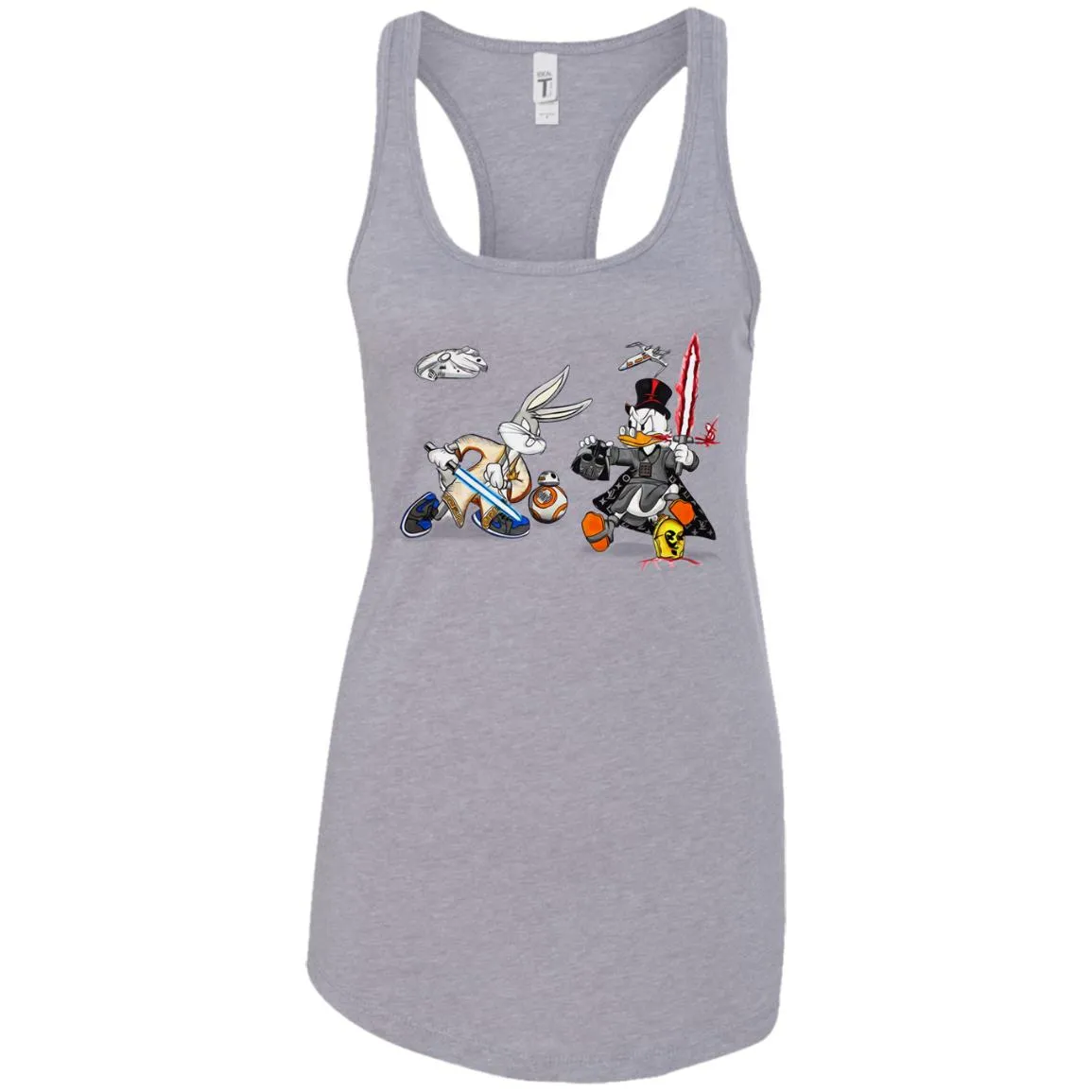 Star Wars T-shirts Rabbit Vs Duck Donald Funny Women Tank Top