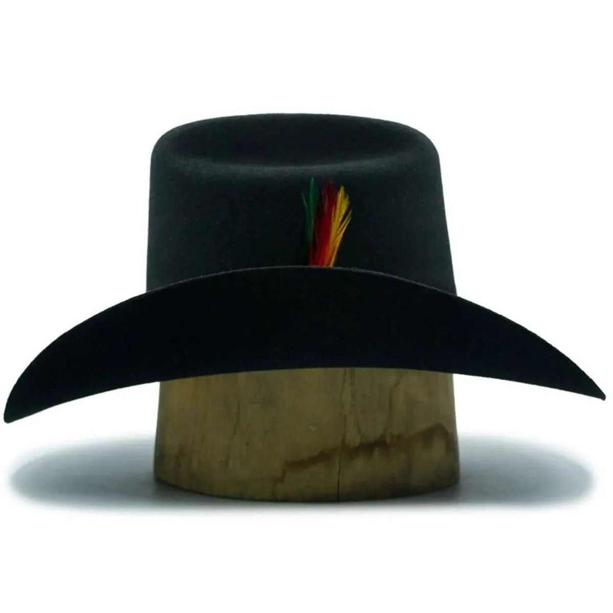 Stone 100X Los Dos Carnales Shape High Crown Felt Hat TOM-5311