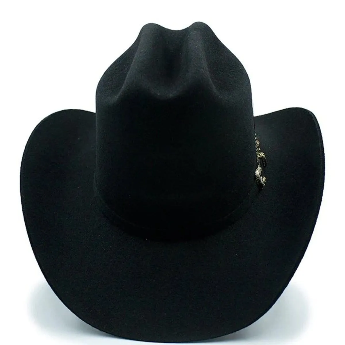 Stone 100X Los Dos Carnales Shape High Crown Felt Hat TOM-5311