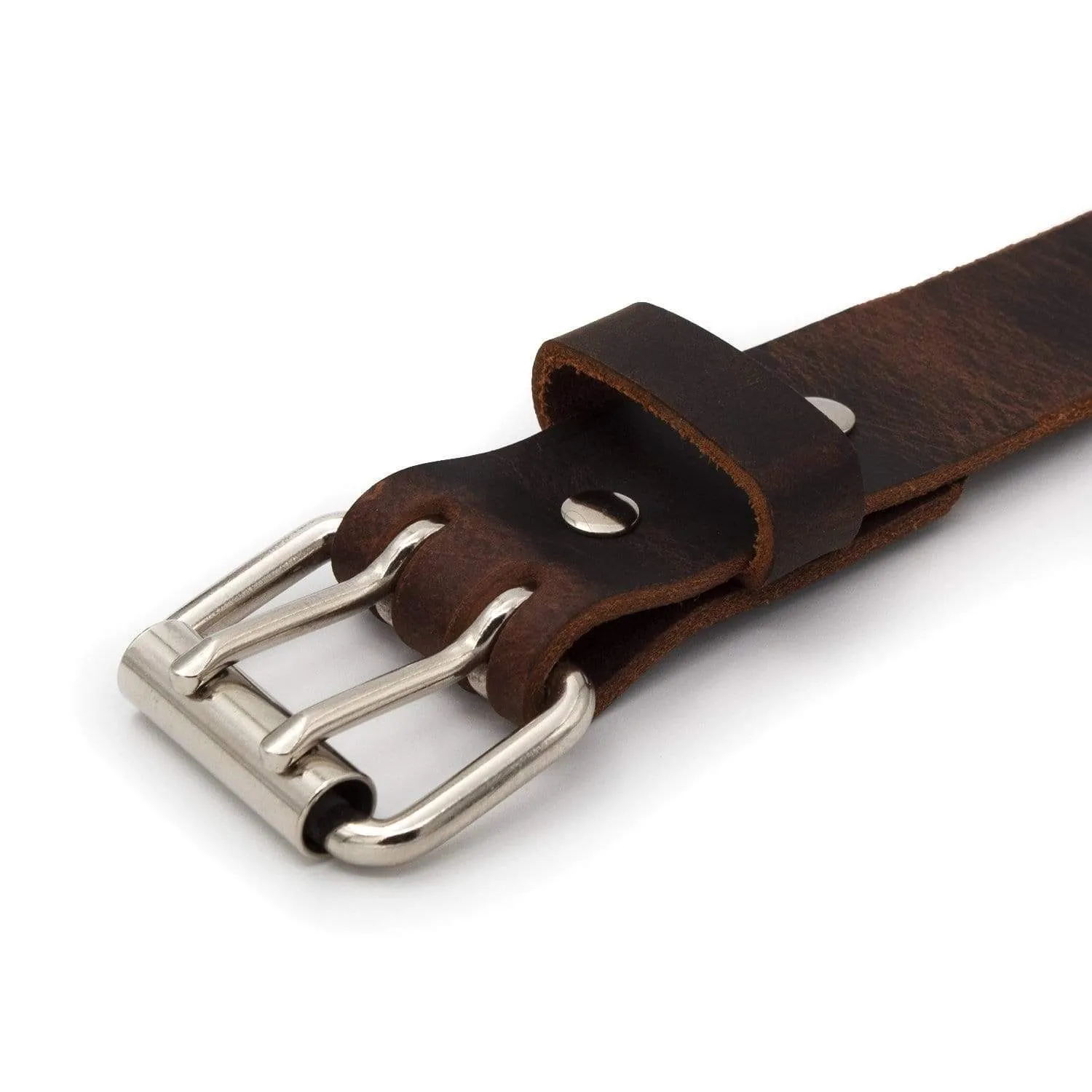 The Double Down Belt Rustic Leather Belt