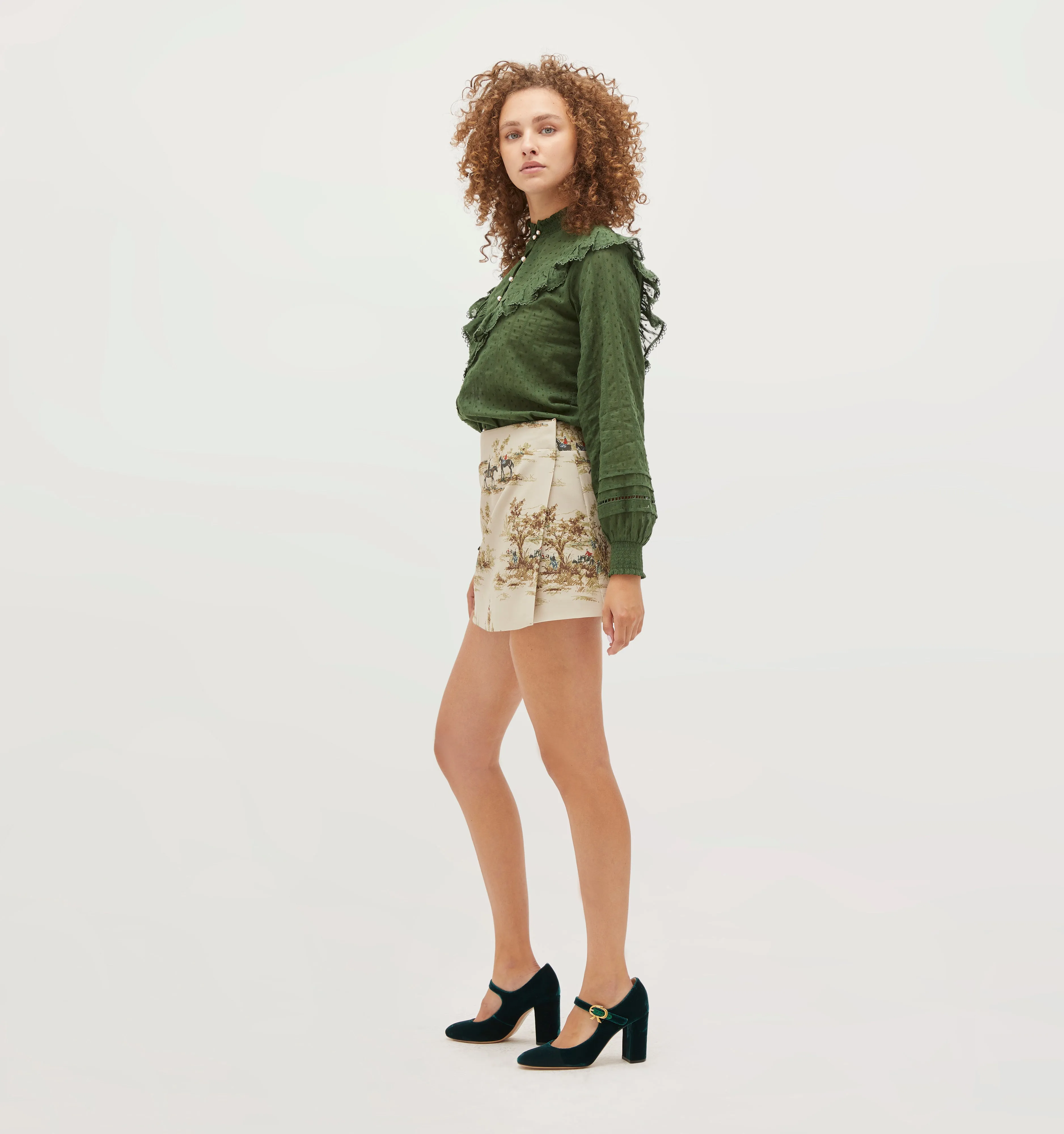 The Tatiana Skirt - Equestrian Toile