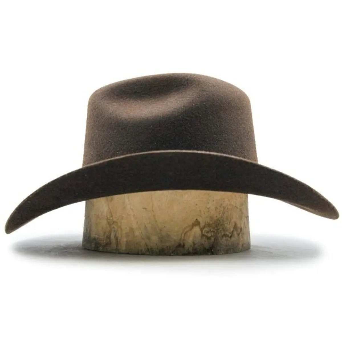 Tombstone 20X Cowboy Felt Hat Low Crown Brown Chocolate TOM-4202