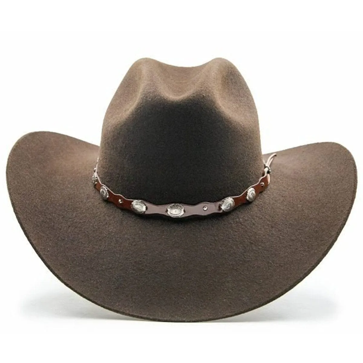 Tombstone 20X Cowboy Felt Hat Low Crown Brown Chocolate TOM-4202