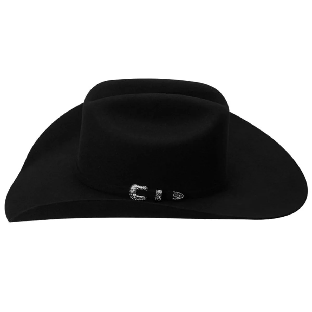 Tombstone 20X Cowboy Felt Hat Roper Shape Black TOM-4203