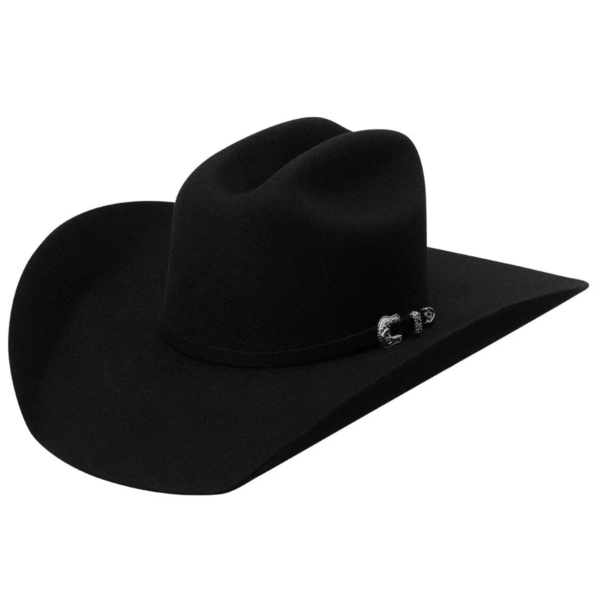 Tombstone 20X Cowboy Felt Hat Roper Shape Black TOM-4203