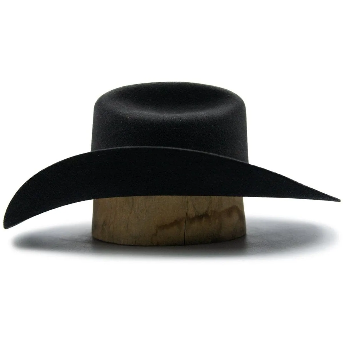 Tombstone 20X Cowboy Felt Hat Roper Shape Black TOM-4203