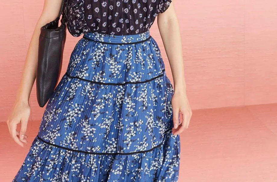 ULLA JOHNSON - Auveline Skirt Cornflower