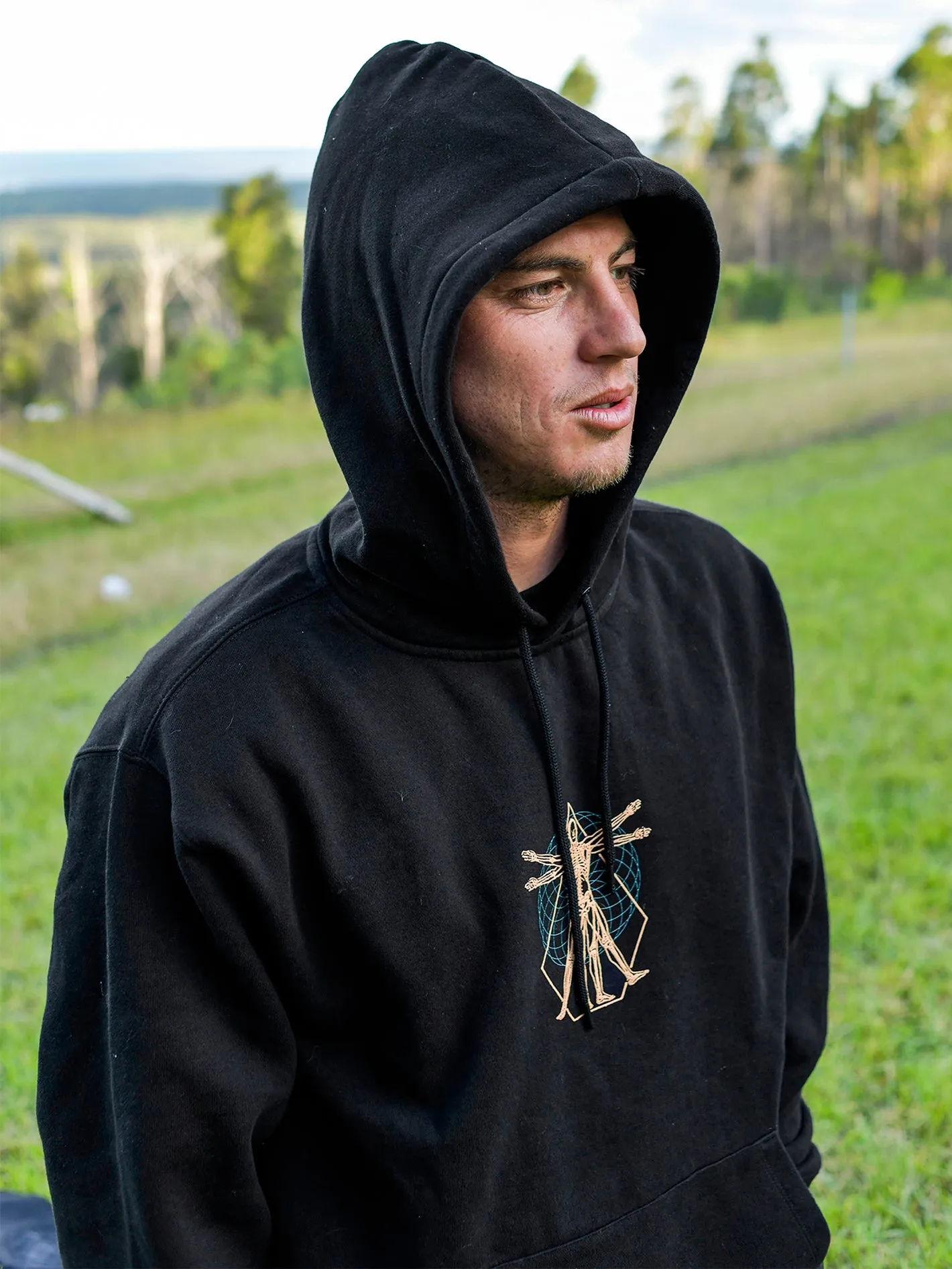 Utopic Hoodie - Black