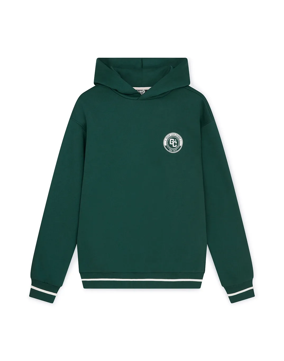 Varsity Hoodie in Mountain Green