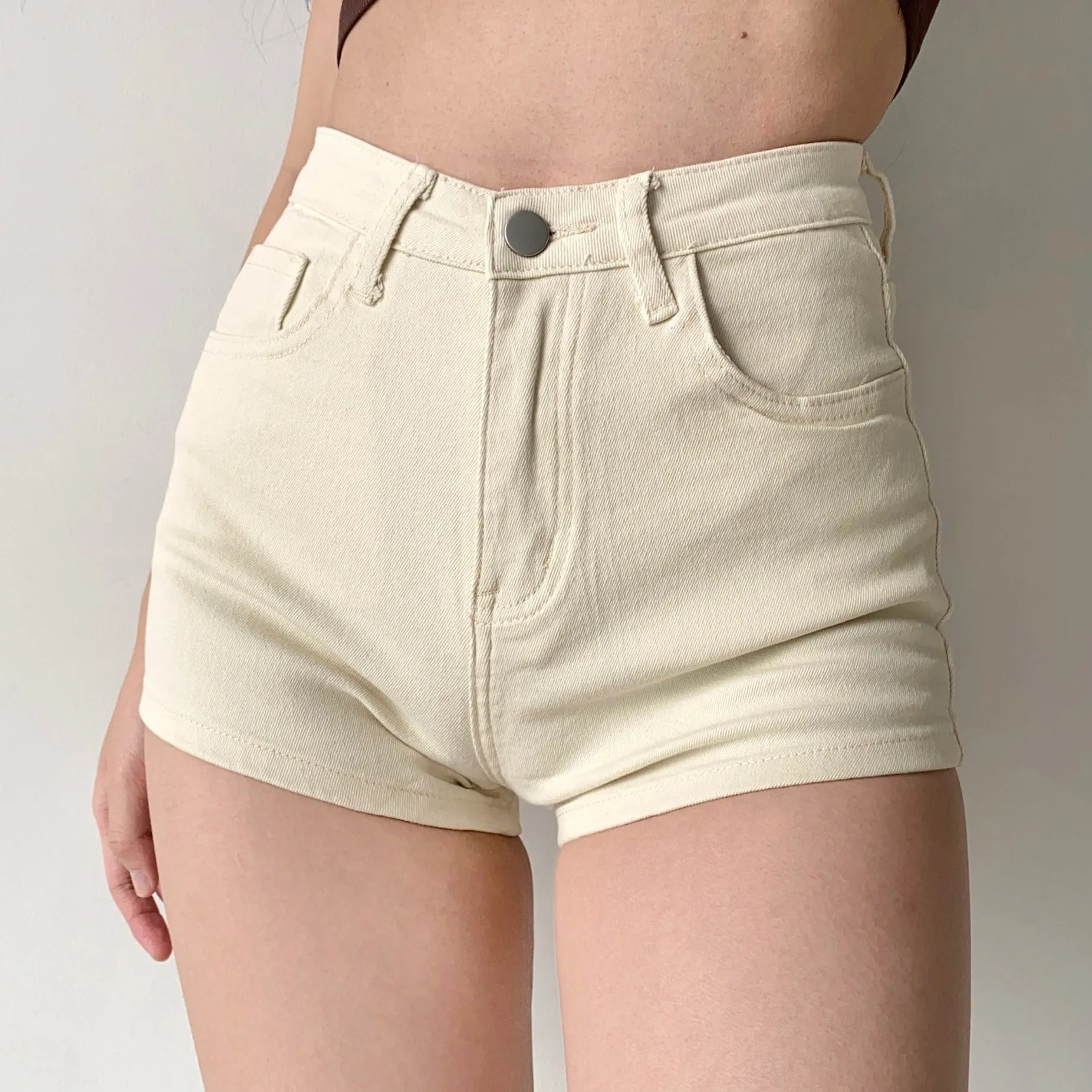 Wenkouban - Neutral Tones Shorts