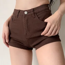 Wenkouban - Neutral Tones Shorts