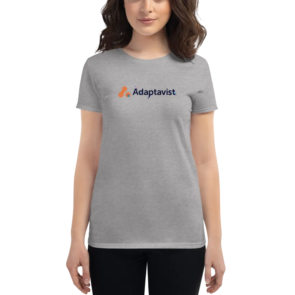 Women's Adaptavist Logo Design T-Shirt MC