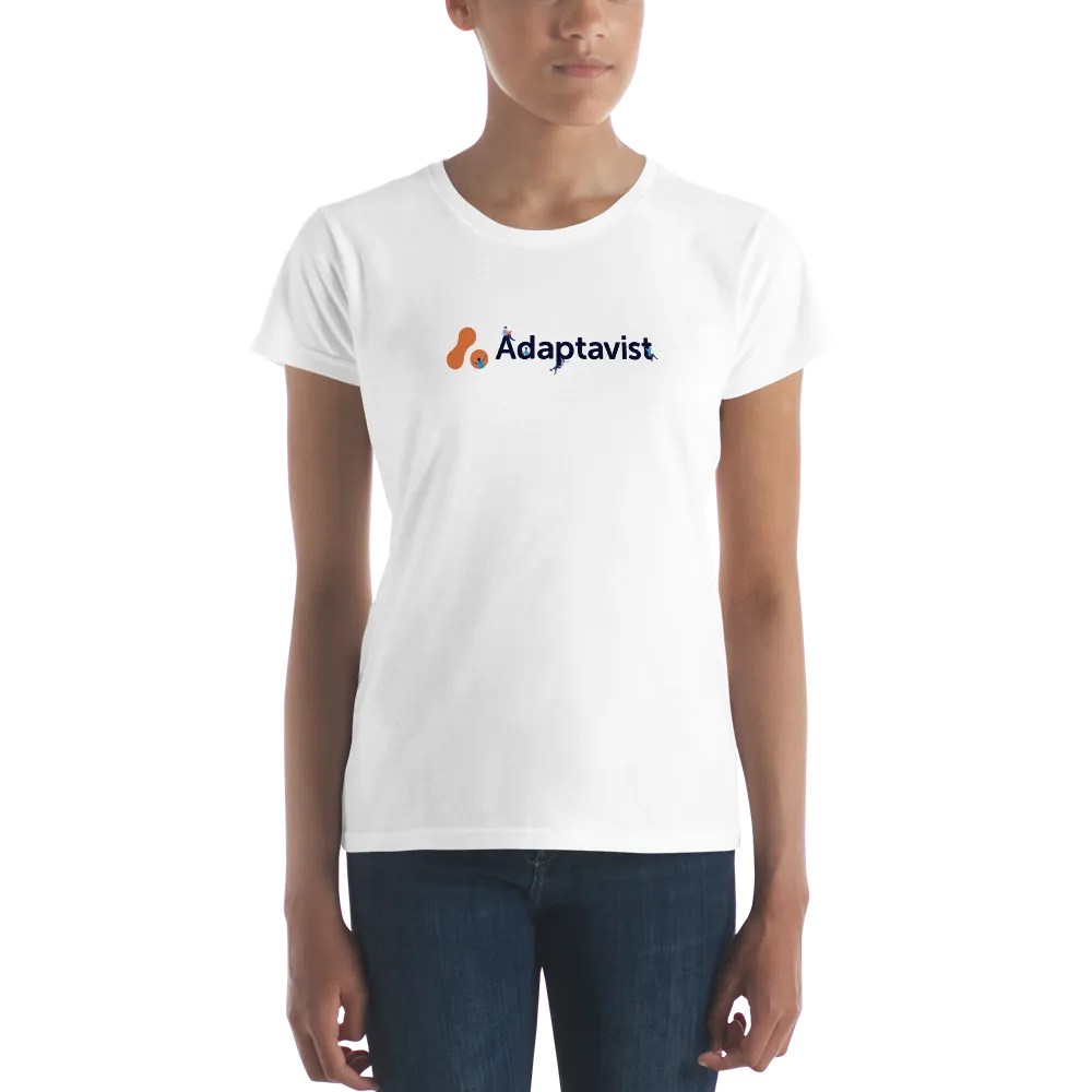 Women's Adaptavist Logo Design T-Shirt MC