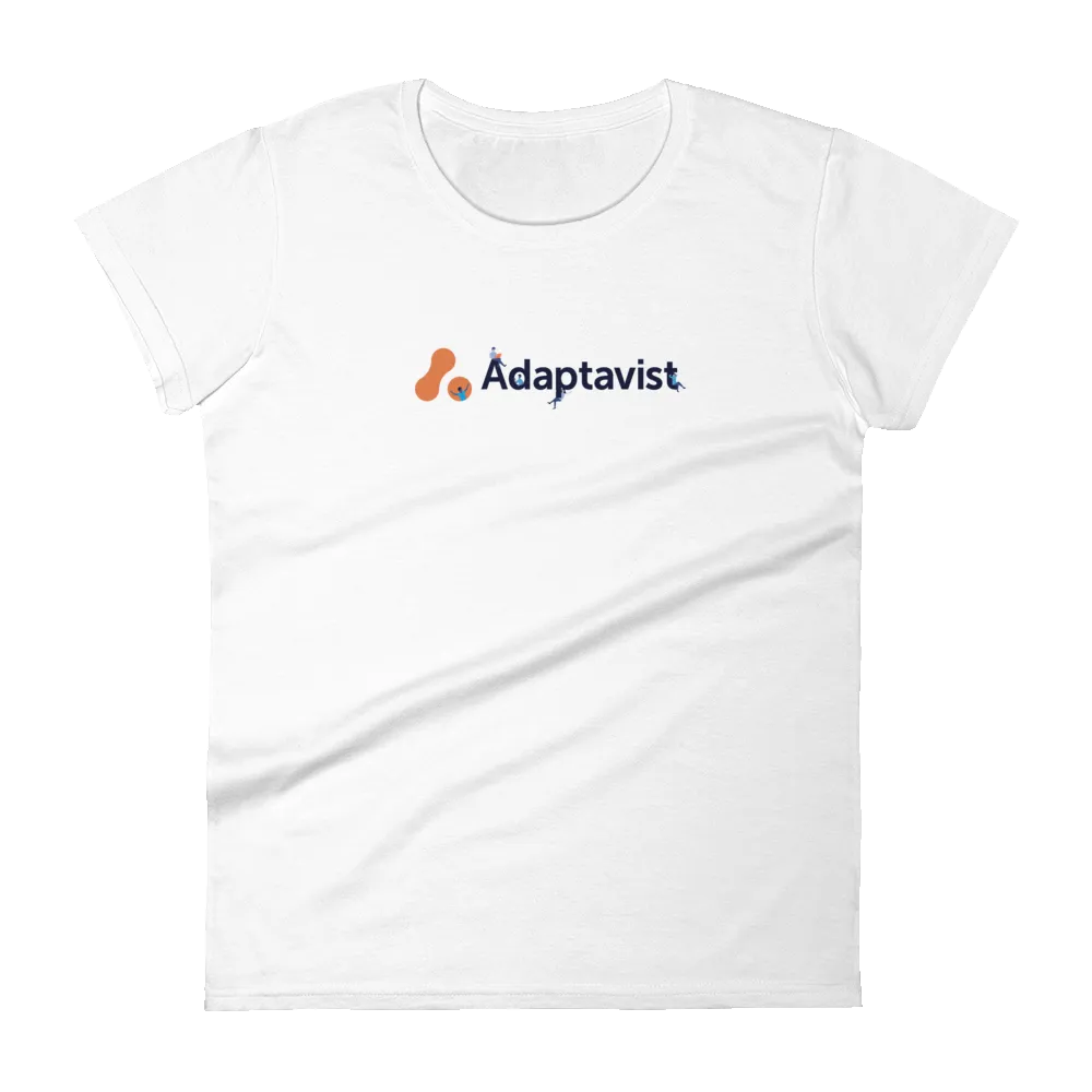 Women's Adaptavist Logo Design T-Shirt MC