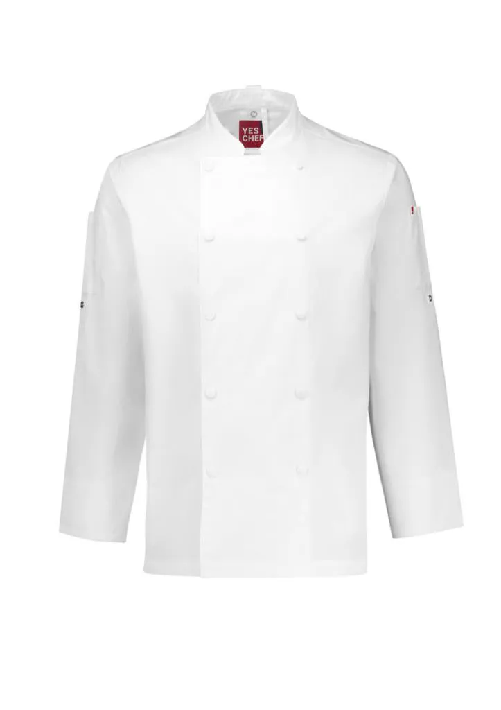 Yes!Chef CH430ML Mens Gusto L/S Chef Jacket