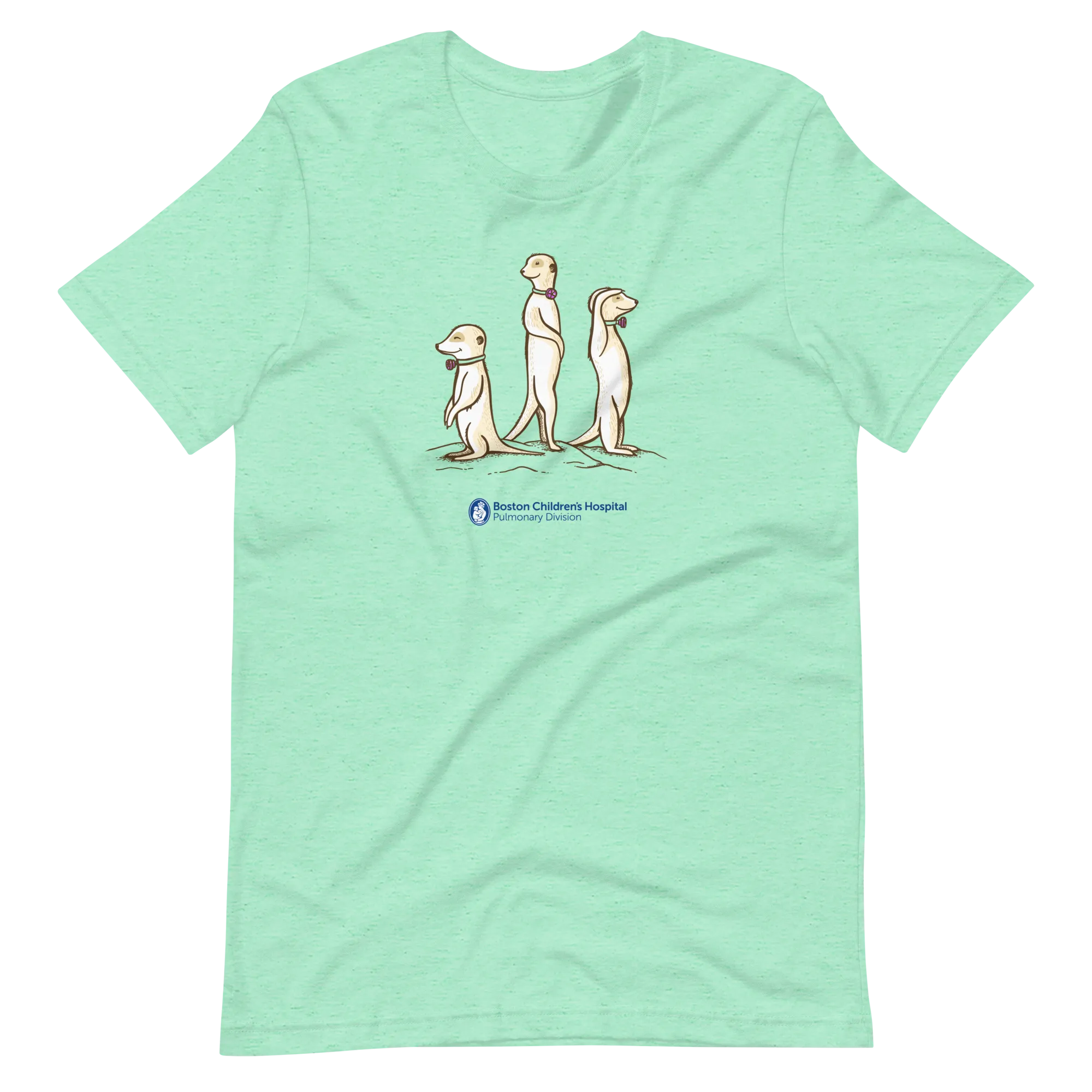 Z - Boston Children's Pulmonary Division - Passy Meerkats - Adult T-Shirt