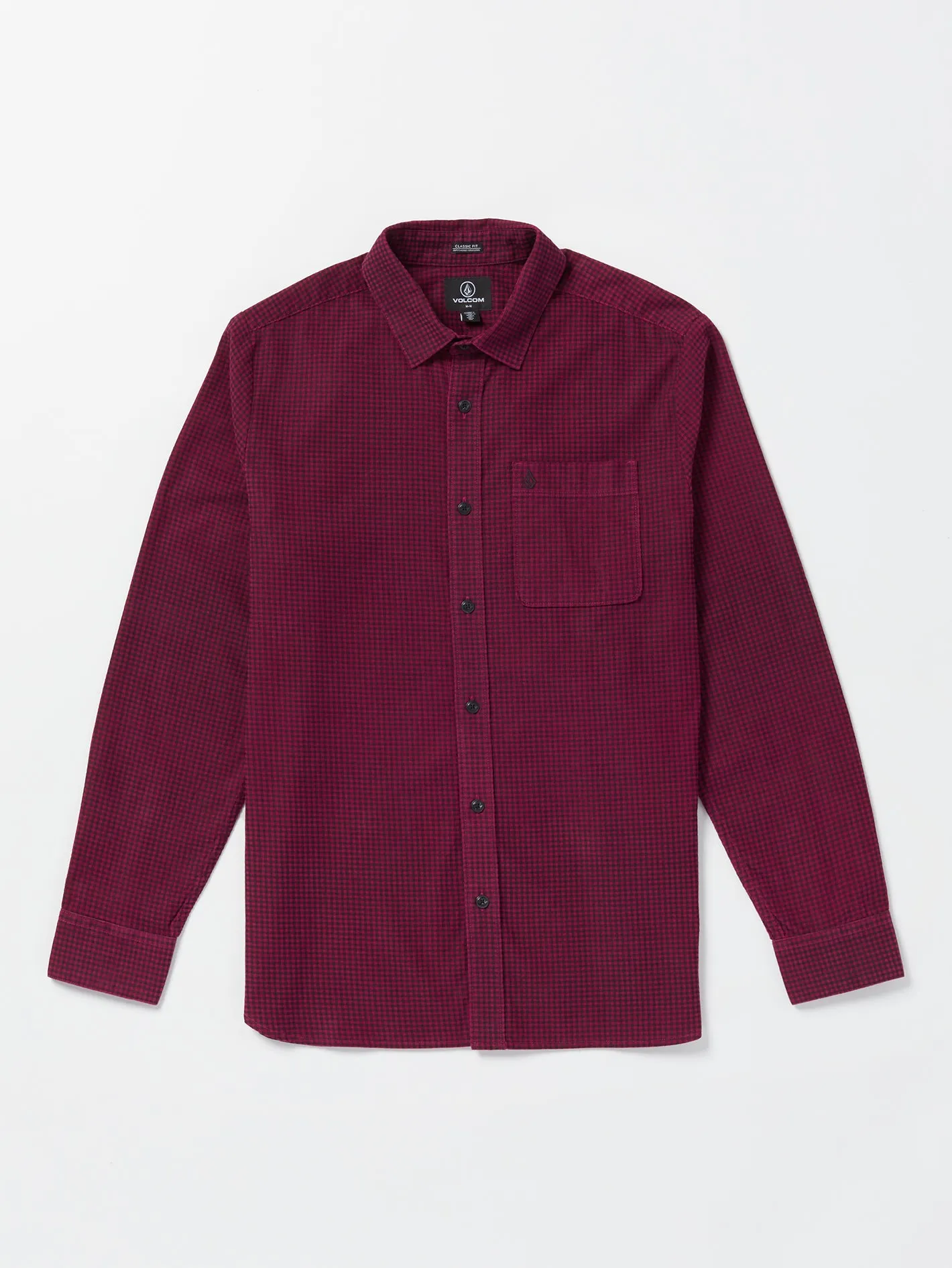 Zander Long Sleeve Shirt - Wine